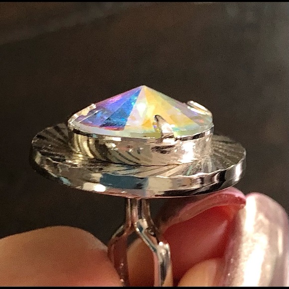 CUFFLINKS - Swarovski Aurora - Picture 4 of 7